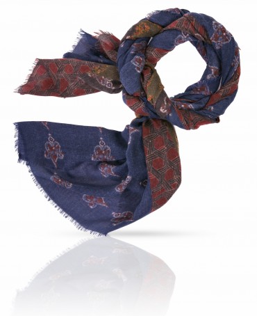 Палантин Унисекс W70.TW4-JAN17623/BLUE